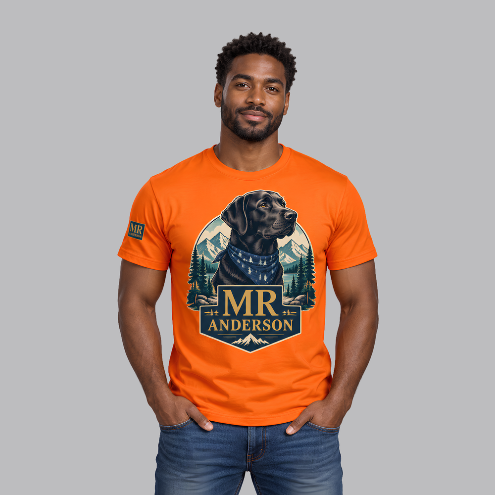 MR ANDERSON™ Men’s Labrador Explorer T-Shirt – Orange